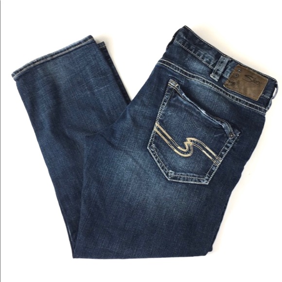 Silver Jeans Other - Silver Eddie Relaxed Fit Dark Wash Denim Jeans